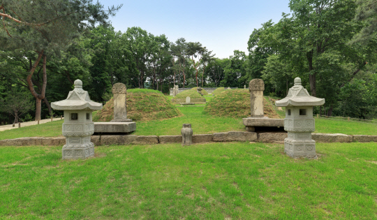 연산군(재위 1494∼1506년)과 거창군부인 신씨(1476~1537년)의 묘(국립문화재연구소, 국가유산청 국가유산포털)